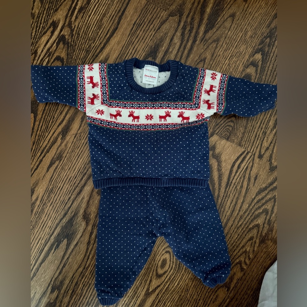 Hanna Andersson Holiday Set--Size 6-12 months